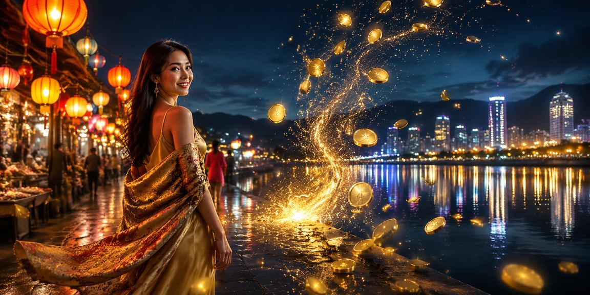 Quang cảnh chợ đêm Phú Quốc về ban đêm gợi không khí giải trí sôi động và có trách nhiệm